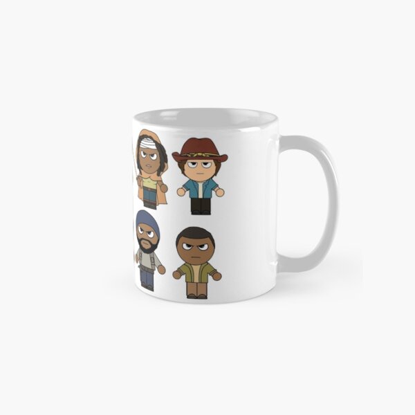 The Walking Dead - Main Characters Chibi - AMC Walking Dead Classic Mug