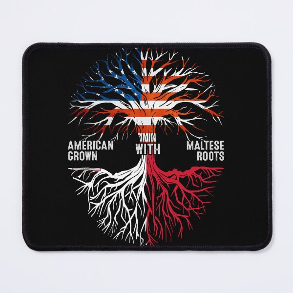 Item preview, American Grown With Maltese Roots Tree Malta Flag designed and sold by MoHaCo.
