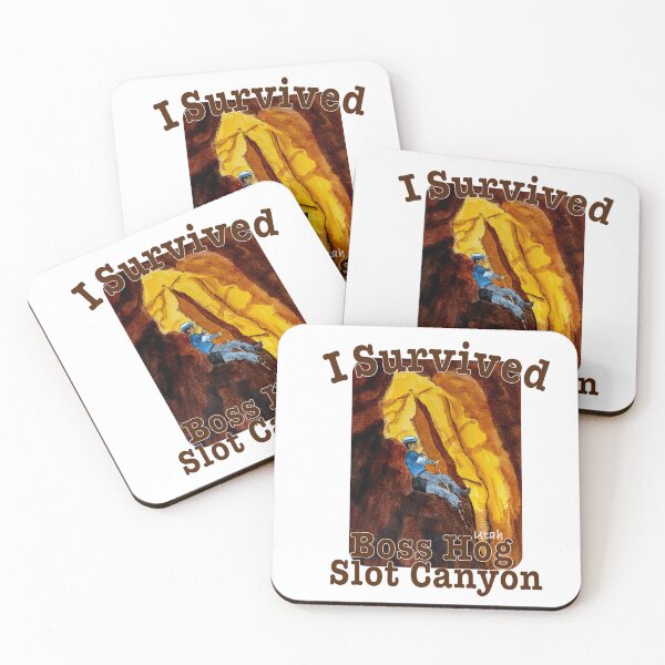 Item preview, I Survived Boss Hog Slot Canyon, Utah designed and sold by MMc Buck.