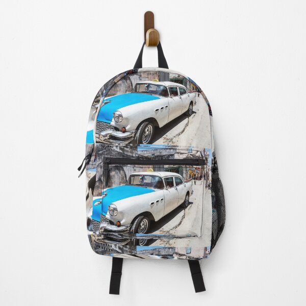 Item preview, Blue And White Car In Havana, Cuba designed and sold by Paul Thompson Photography.