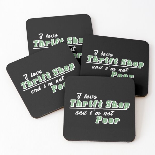 Item preview, I Love Thrift Shop And I'm Not Poor | Black designed and sold by L1sercool.