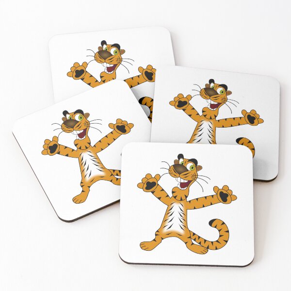 Item preview, Whimsical Happy Tiger designed and sold by CreativeCranium.