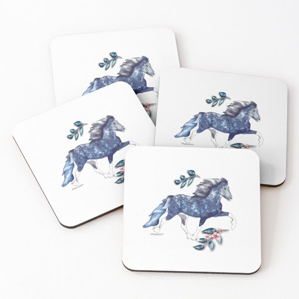 Item preview, Blámóða and the Flowers ~ Icelandic Horse designed and sold by CentauriArt.