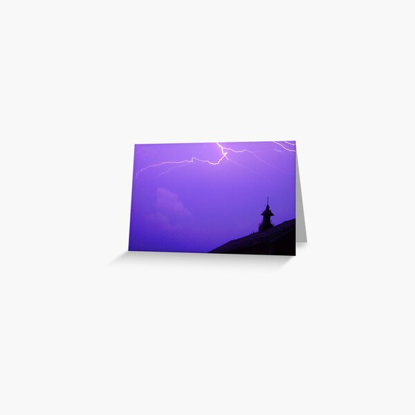 Splintered Sky Greeting Card