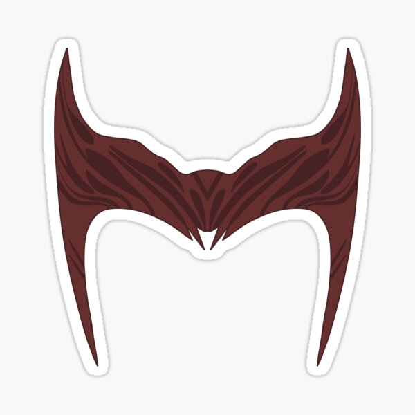 "Scarlet Witch Crown" Sticker for Sale by EmiTici | Redbubble