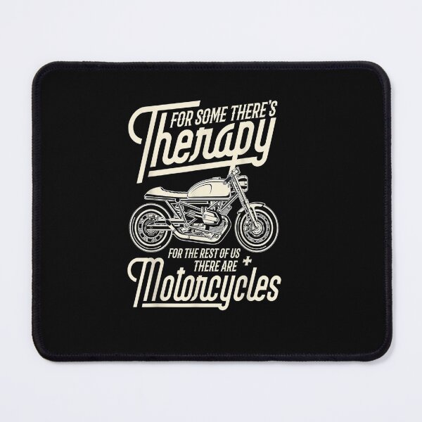 Item preview, Funny Motorcycle Rider Therapy - Vintage Biker Gift designed and sold by Sarena84.