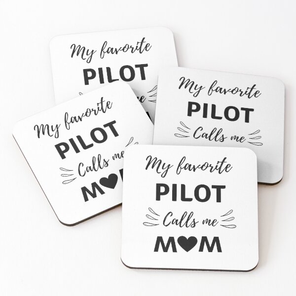 Item preview, My Favorite Pilot Calls Me Mom Unisex T-shirt, Airplane Shirt, Plane Tee, Aviation Tee, Mother Grandma Gram, designed and sold by ALEXOUE.