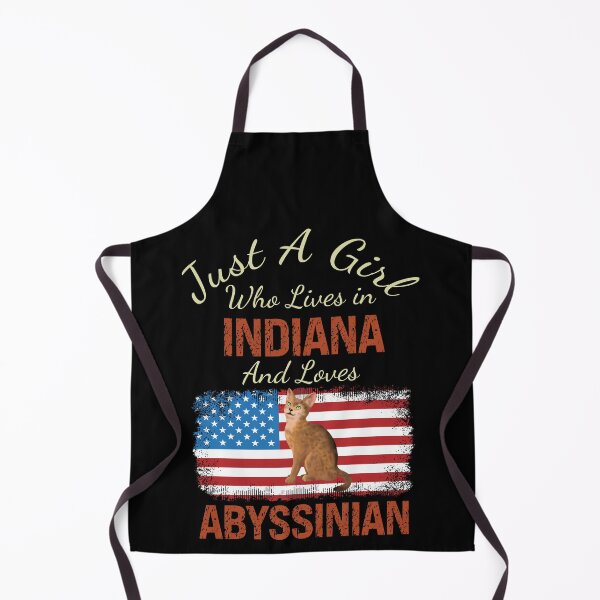 Item preview, Just A Girl Who Lives in Indiana and Loves Abyssinian designed and sold by Suraj0285.