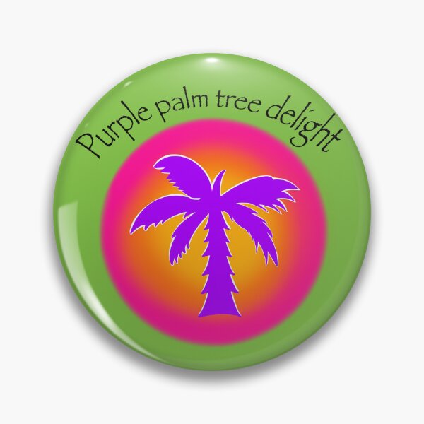 Item preview, Purple Palm Tree Delight designed and sold by ArtbyBroghan.