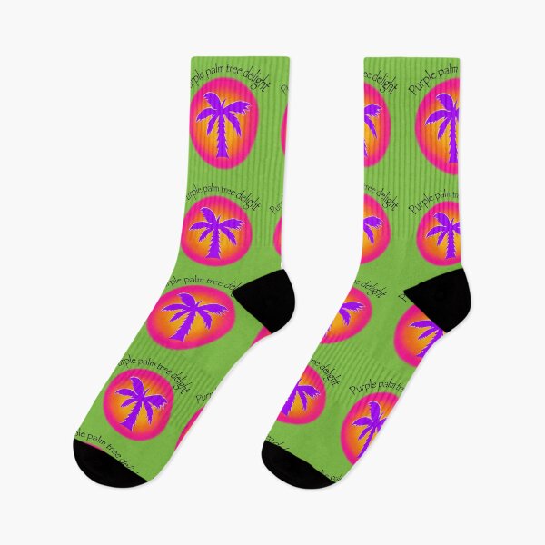 Item preview, Purple Palm Tree Delight designed and sold by ArtbyBroghan.