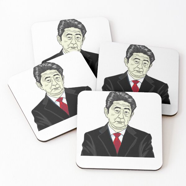 Item preview,  Shinzo Abe sticker designed and sold by ALEXOUE.
