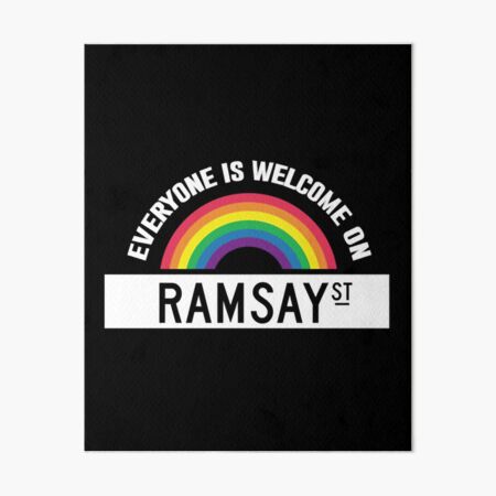Item preview, Everyone is Welcome on Ramsay St designed and sold by YouEffectss.