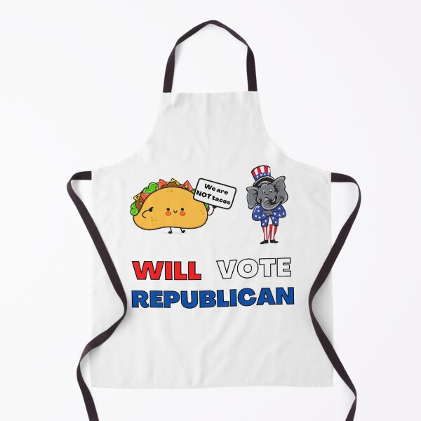 Item preview, We are not tacos will vote republican Cute taco holding poster designed and sold by Brandonjj.