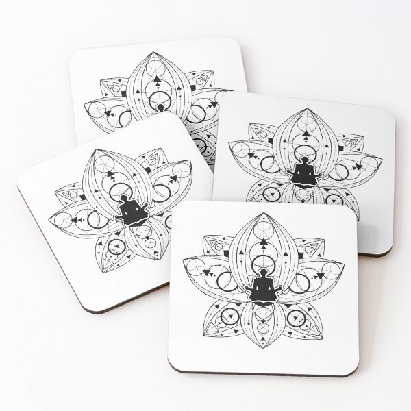 Item preview, White Lotus Tile - Avatar Sticker designed and sold by ALEXOUE.