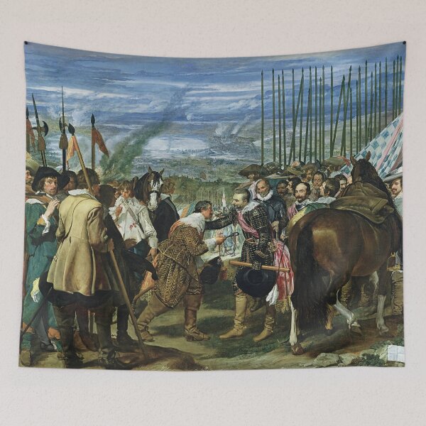 Item preview, Velázquez’s “The Surrender of Breda” commemorates a Spanish victory in the Eighty Years’ War.  designed and sold by Vintage Designs +.