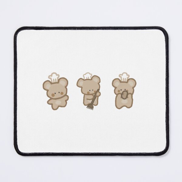 Item preview, chef bear sticker pack designed and sold by marttinimess.