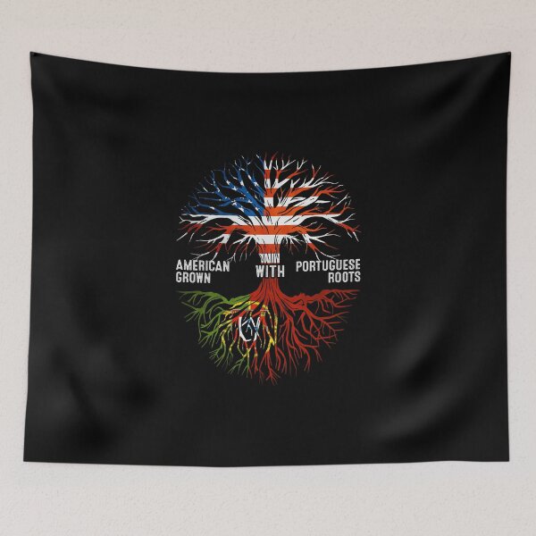 Item preview, American Grown With Portuguese Roots Tree Portugal Flag designed and sold by MoHaCo.