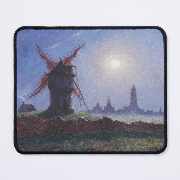 Item preview,  mill of the mass in the moonlight -  ferdinand du puigaudeau designed and sold by Vintage Designs +.