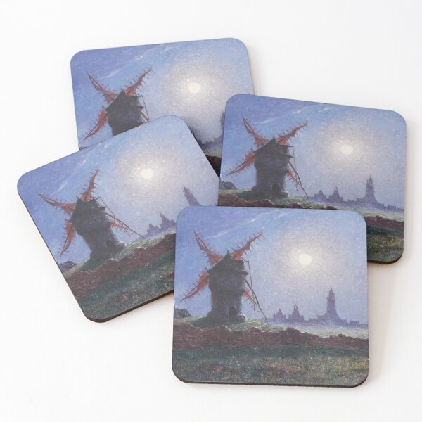 Item preview,  mill of the mass in the moonlight -  ferdinand du puigaudeau designed and sold by Vintage Designs +.