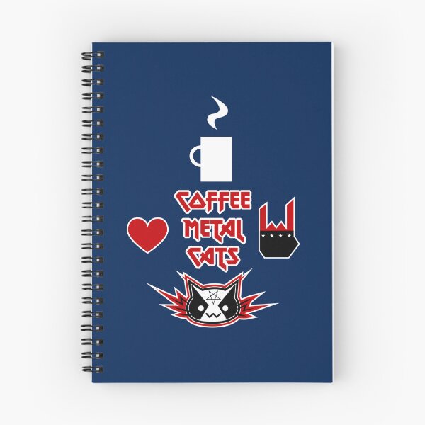 Item preview, Coffee, Metal, Cats = LOVE   designed and sold by AprilClinton.