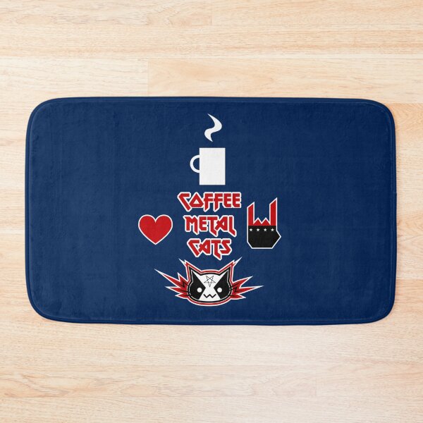 Item preview, Coffee, Metal, Cats = LOVE   designed and sold by AprilClinton.