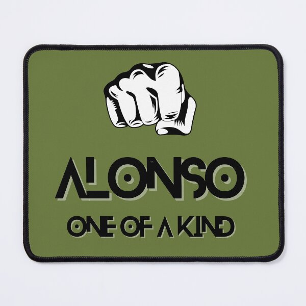 Item preview, Alonso Name One of a Kind Birthday Anniversary, Appreciation Gift designed and sold by PapitosPlace.