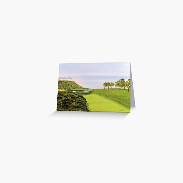 Torrey Pines South Golf Course Hole 3 Greeting Card