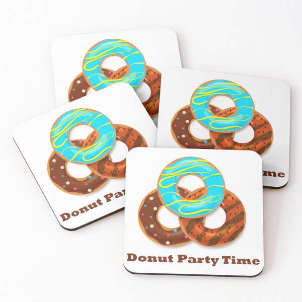 Item preview, Donut Party Time designed and sold by footballma44.