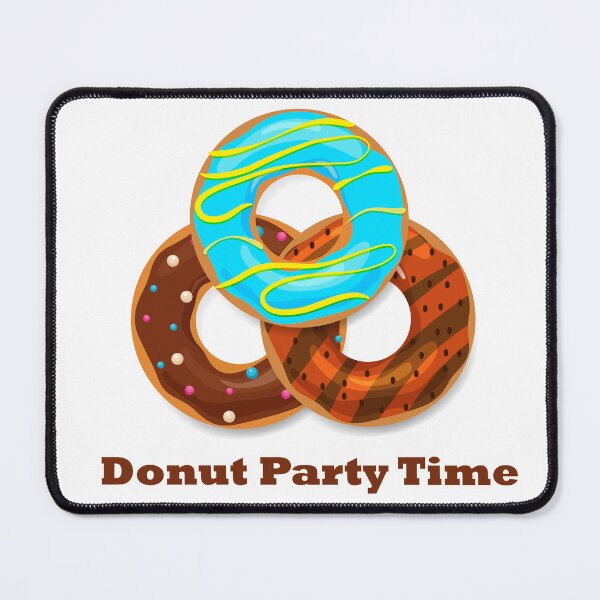 Item preview, Donut Party Time designed and sold by footballma44.