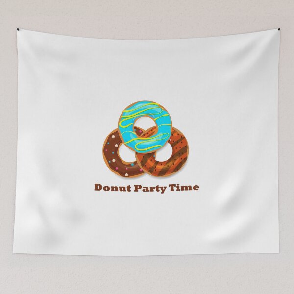 Item preview, Donut Party Time designed and sold by footballma44.