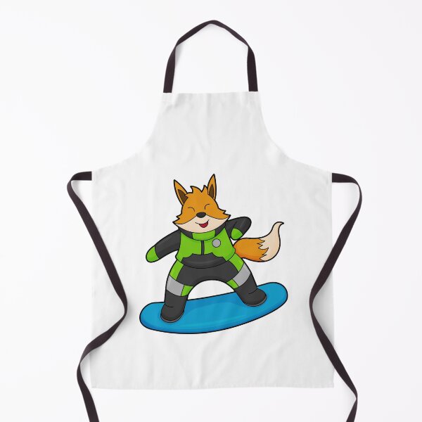 Item preview, Fox as Snowboarder with Snowboard designed and sold by Snabdesign84.