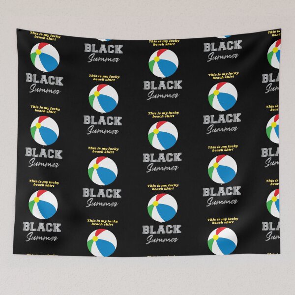 Item preview, Lucky Beach Ball This is my lucky beach shirt Black Summer designed and sold by Yakisha Gates.