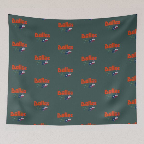 Item preview, Dallas, Texas abstract design designed and sold by lobodelnoir.