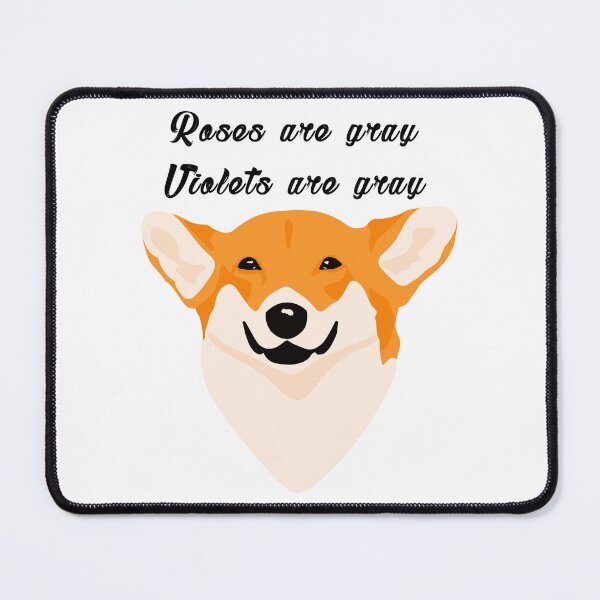Item preview, Roses are gray, violets are gray | Bad Poetry Day designed and sold by L1sercool.