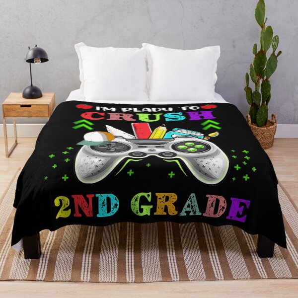 Item preview, I'm Ready To Crush 2nd Grade Back To School Video Game Boys designed and sold by ChristYoung90.