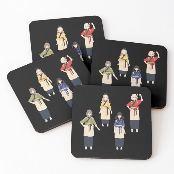 Item preview, Lycoris Recoil girls designed and sold by HempressBeads.