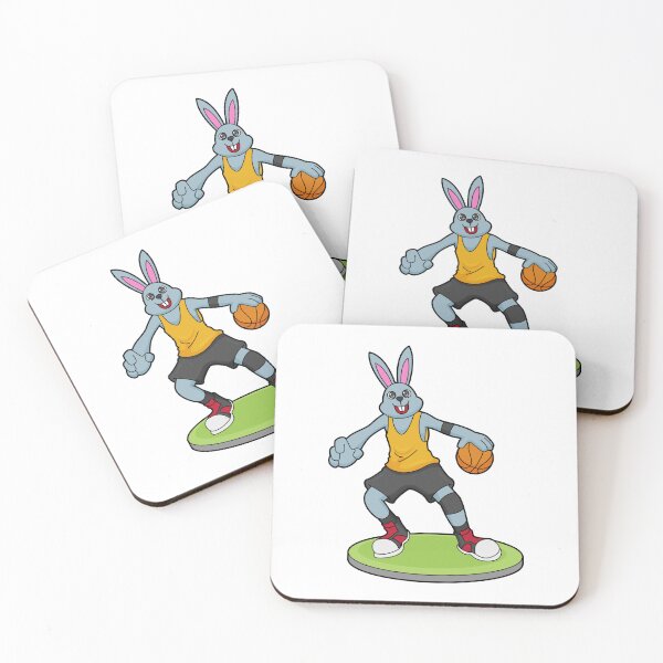 Item preview, Rabbit as Basketball player with Basketball designed and sold by Snabdesign84.