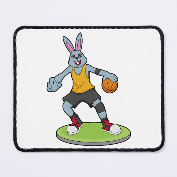 Item preview, Rabbit Basketball player Basketball designed and sold by Snabdesign84.