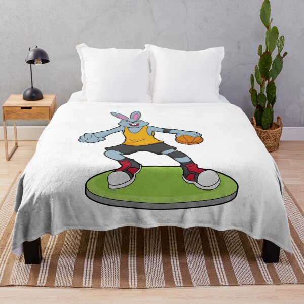 Item preview, Rabbit as Basketball player with Basketball designed and sold by Snabdesign84.