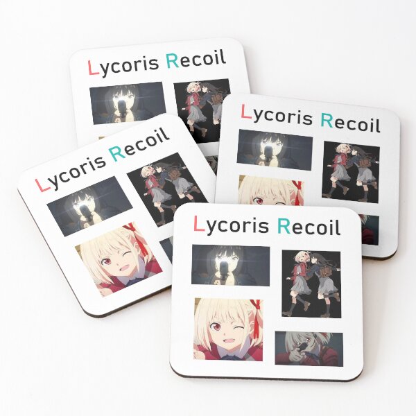 Item preview, LYCORIS RECOIL-2022 ANIME designed and sold by HempressBeads.