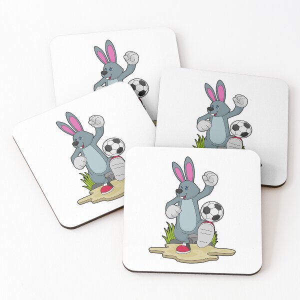 Item preview, Rabbit as Soccer player with Soccer designed and sold by Snabdesign84.