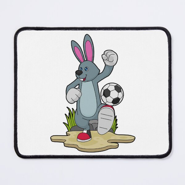 Item preview, Rabbit Soccer player Soccer designed and sold by Snabdesign84.