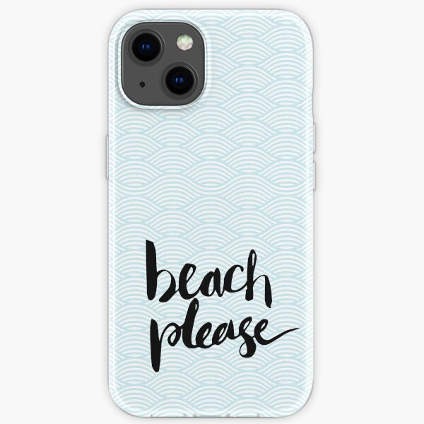 Beach Please iPhone Soft Case