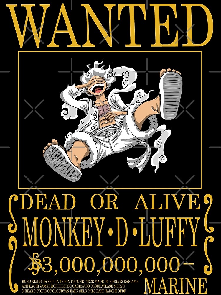 One Piece Wanted New Bounty Poster Monkey D Luffy Gea - vrogue.co