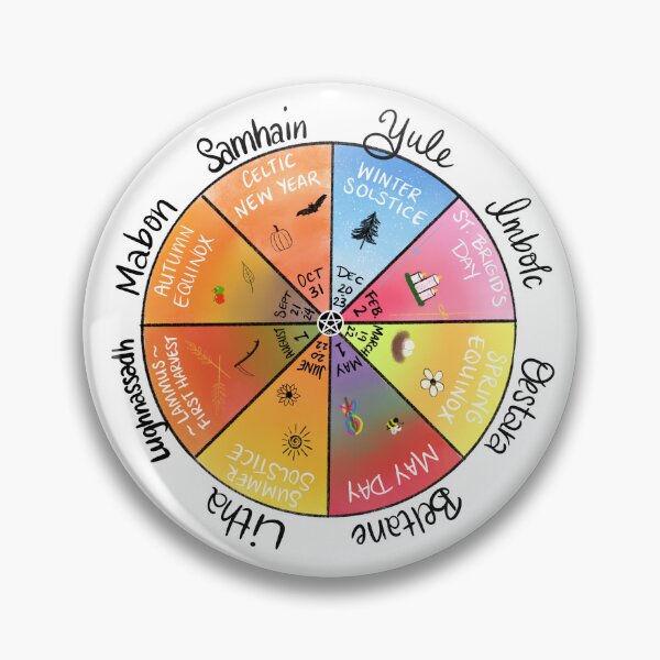 Item preview, Wheel Of The Year designed and sold by YarnWitchCrafts.