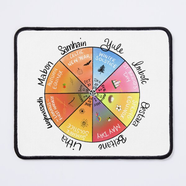 Item preview, Wheel Of The Year designed and sold by YarnWitchCrafts.