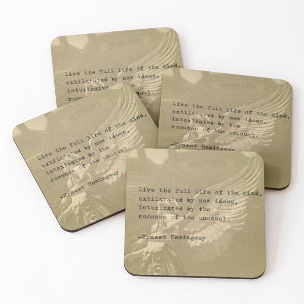 Item preview, Ernest Hemingway Quote designed and sold by MariaIoannou.