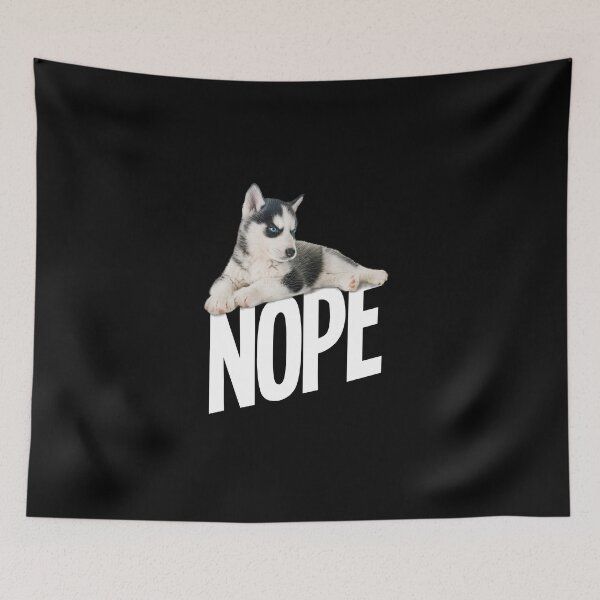 Item preview, Siberian Husky Dog Nope designed and sold by kudostees.