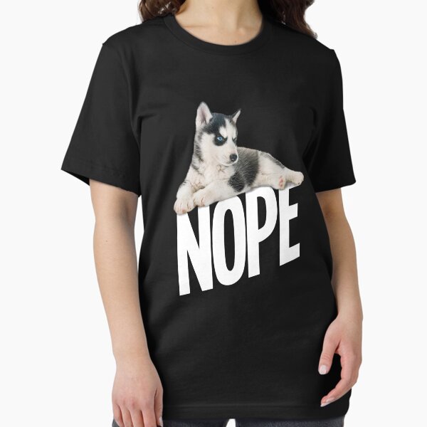 Item preview, Siberian Husky Dog Nope designed and sold by kudostees.