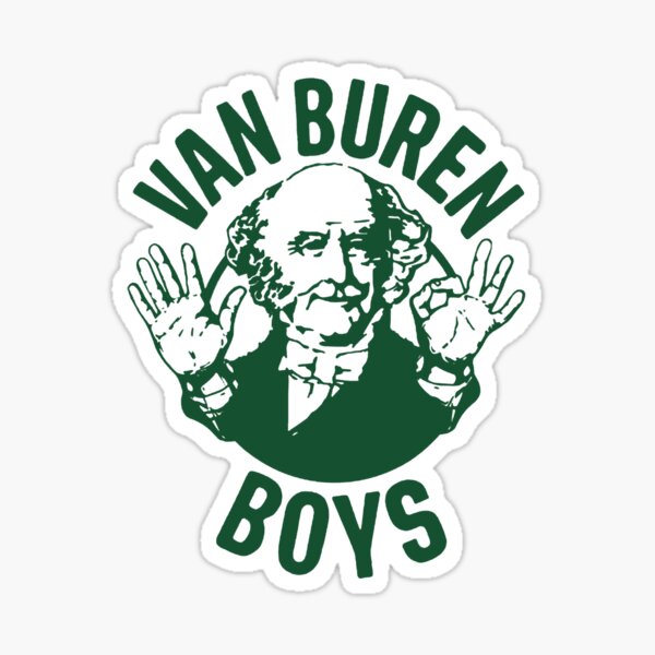 "Van Buren Boys" Sticker for Sale by PixelBuilder | Redbubble